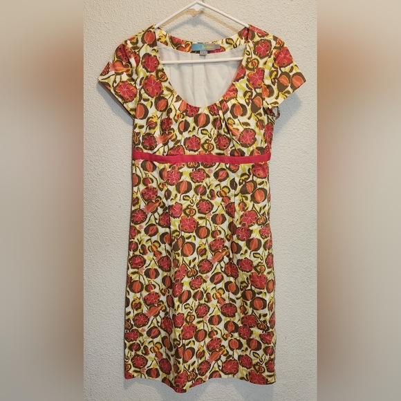 Boden Empire Waist Floral Dress NWOT - Picture 6 of 9